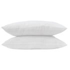 Almohada Tacto Seda con Cierre D&uacute;o Blanco