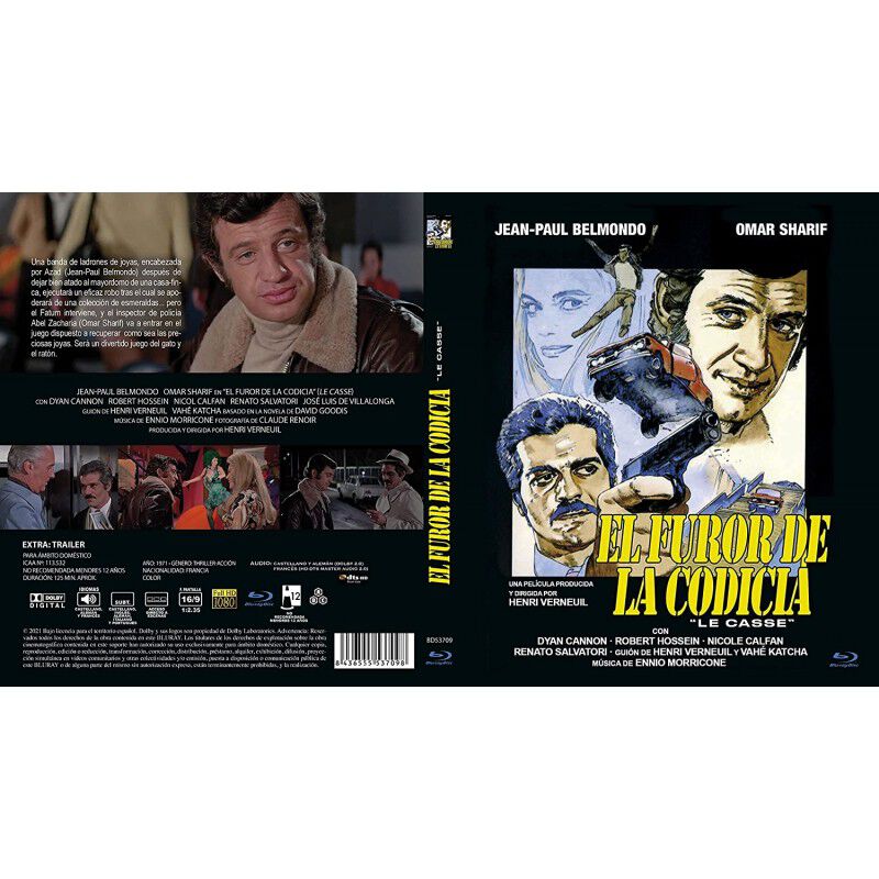 El Furor De La Codicia Bd 1971 Le Casse [blu-ra... image number null