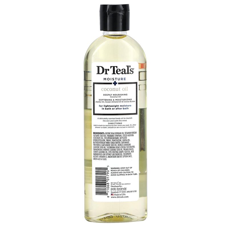 Aceite Corporal Y De Ba&ntilde;o Dr. Teals Hidratante ... image number null