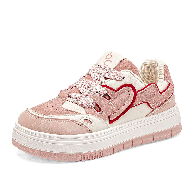Been Class Tenis urbano para mujer rosa late ro... image number null