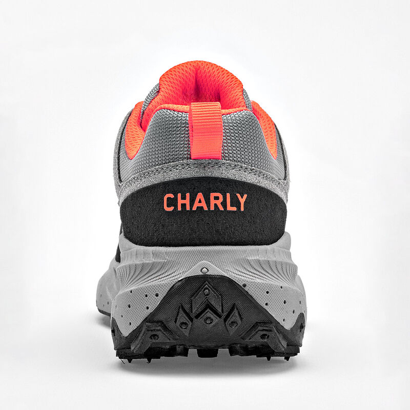 Charly tenis hiking para mujer gris negro cod 1... image number null