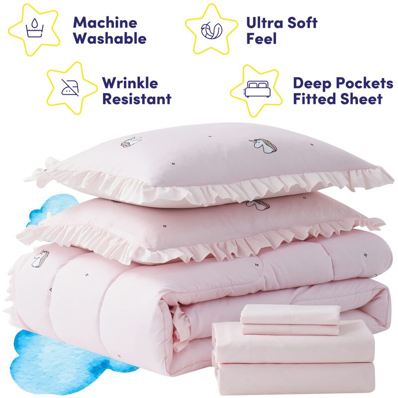 Juego De Ropa De Cama Sweet Home Collection Rai... image number null
