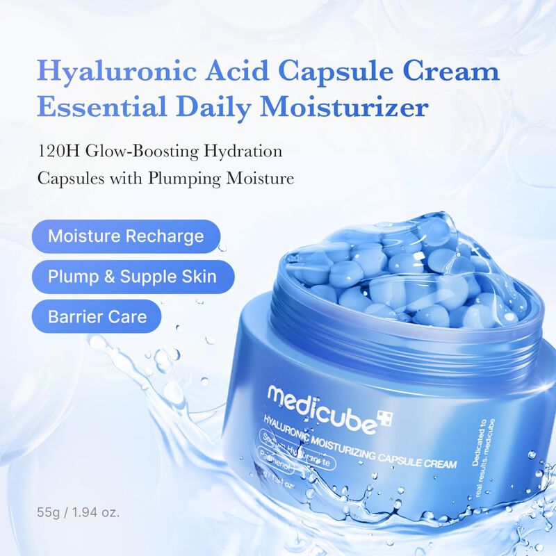 Crema Facial Hidratante Medicube Con C&aacute;psulas D... image number null
