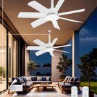 Ventilador De Techo Lanmel 71 cm Blanco Con Control Remoto