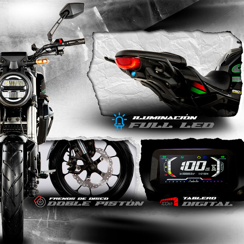 Motocicleta Mb Motos SF501 250 Modelo 2026 image number null