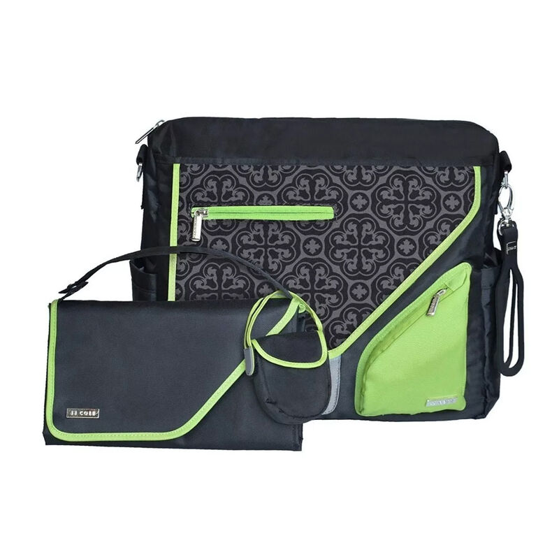 Pañalera Para Bebés Tipo Bolso Jj Cole Metra Ne... image number null