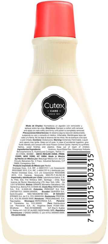 Curex Removedor de Esmalte 50Ml image number null