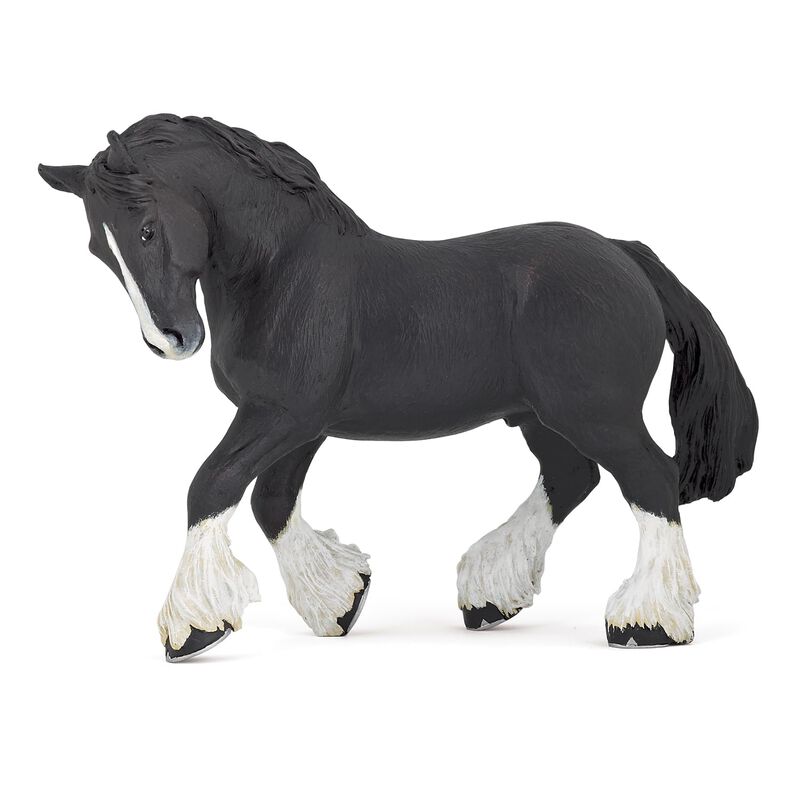 Figura Papo Black Shire, Caballos, Potros, Poni... image number null