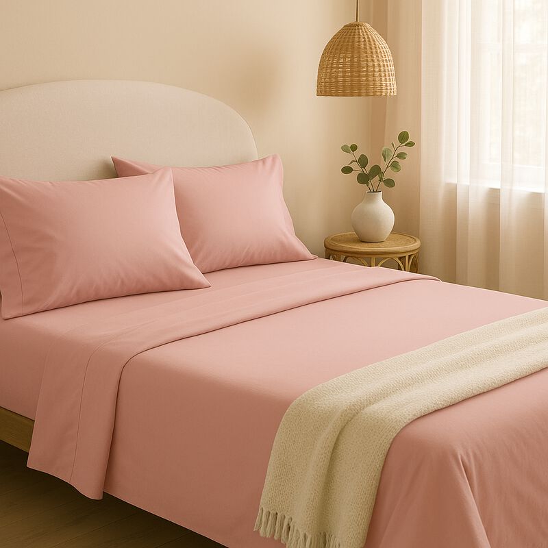 Juego de S&aacute;banas Matrimonial 100% Algod&oacute;n Premi... image number null