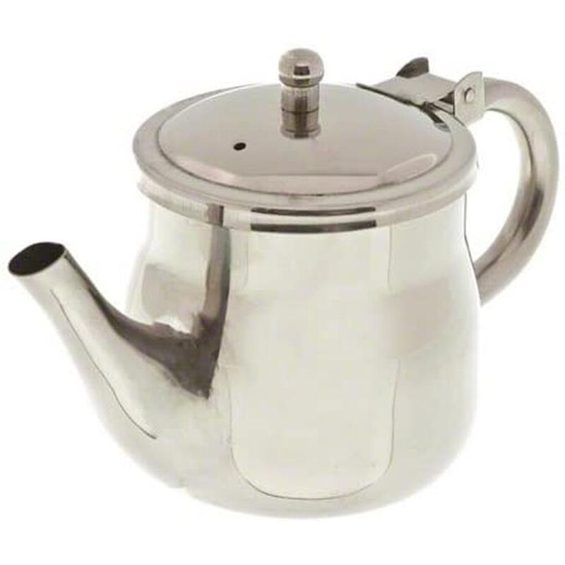 Tetera de cuello de cisne de acero inoxidable, ... image number null