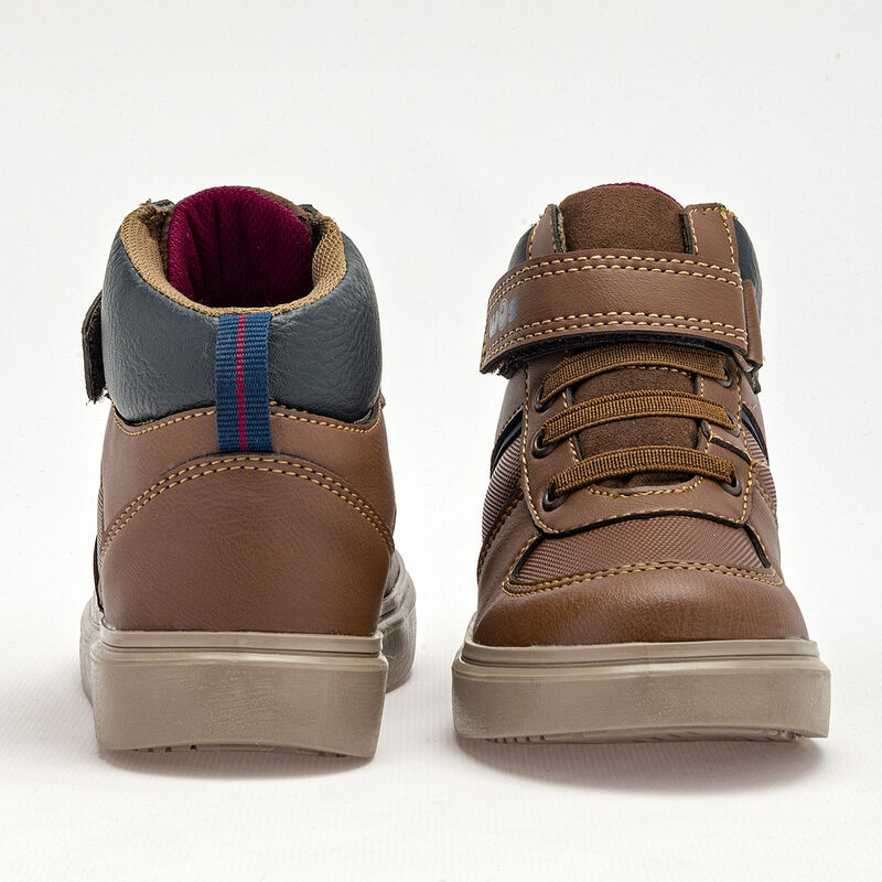 Wos Guany Bota para ni&ntilde;o caf&eacute; marino, agujeta e... image number null