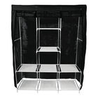 Armario de Tela Grande 1.70 m - Color Negro