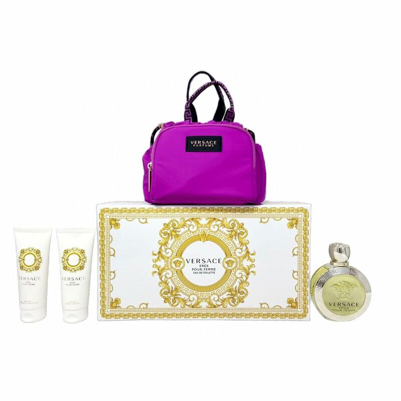 Set De Perfume Versace Eros Femme Edt 100 Ml Co... image number null