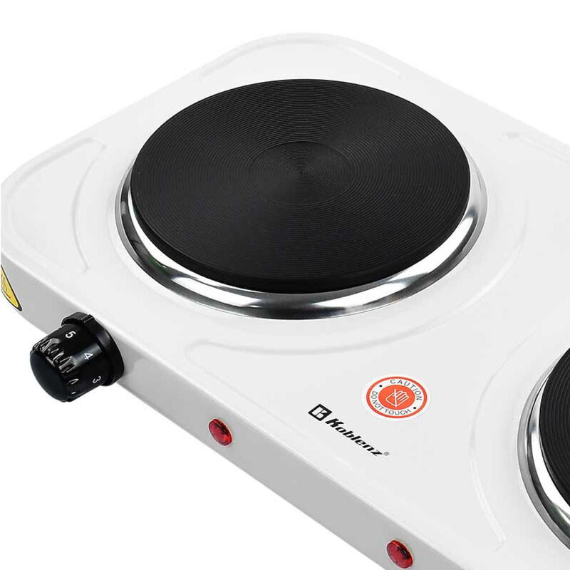Parrilla Eléctrica Koblenz Pekm-2000 HG Blanca ... image number null