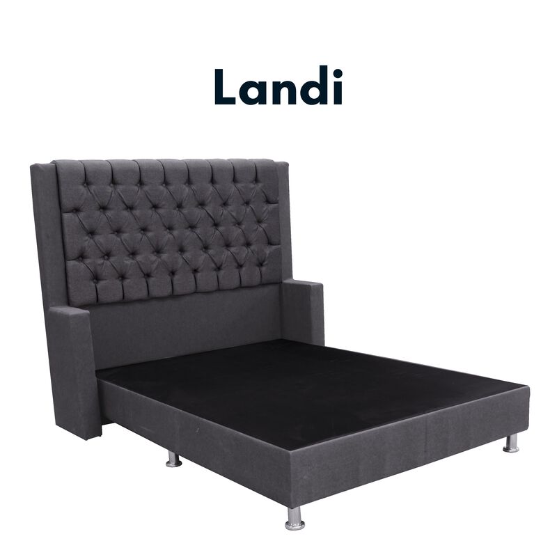 Combo Landi Queen Size Gris Plata image number null