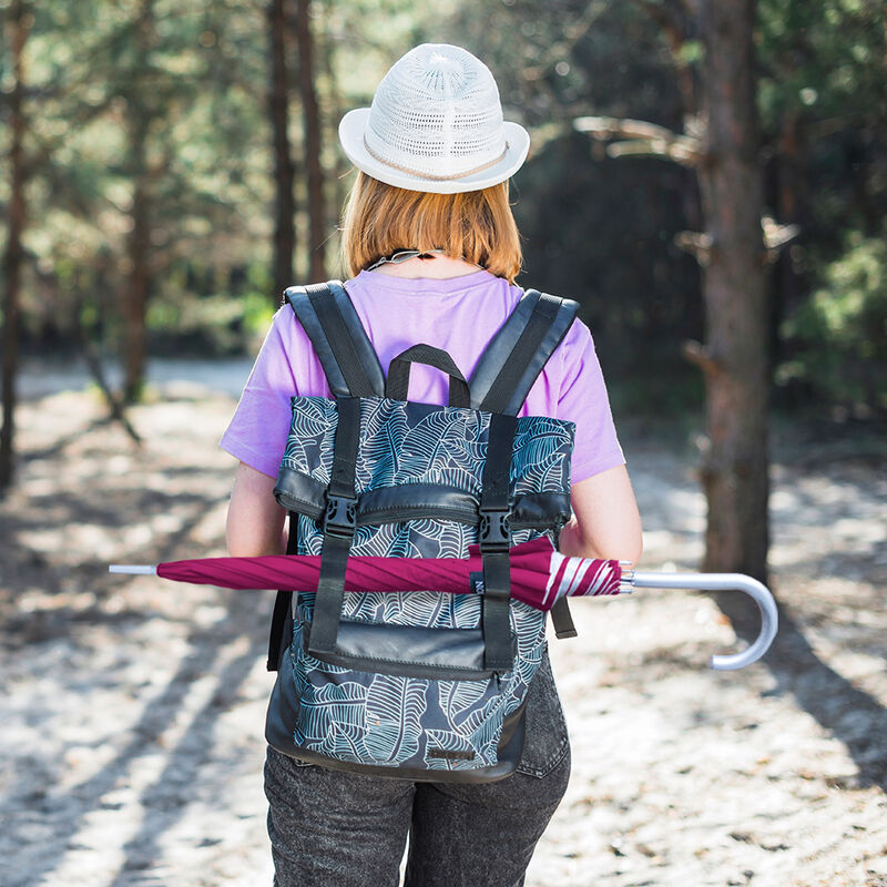 Paraguas Extra Grande Resistente a Vientos y Ll... image number null