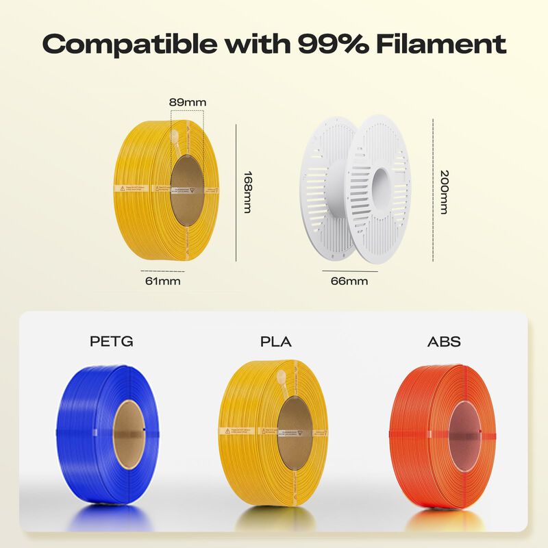 Filamento Pla Creality 1,75 mm 1 kg Azul Claro ... image number null