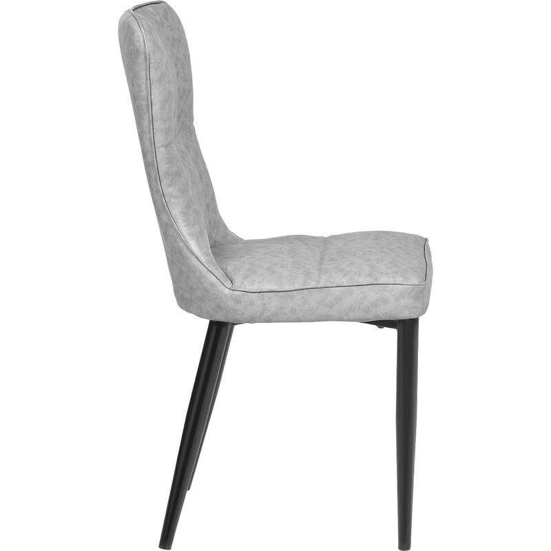 Juego Set 4 Sillas Modernas Comedor Tapizadas V... image number null