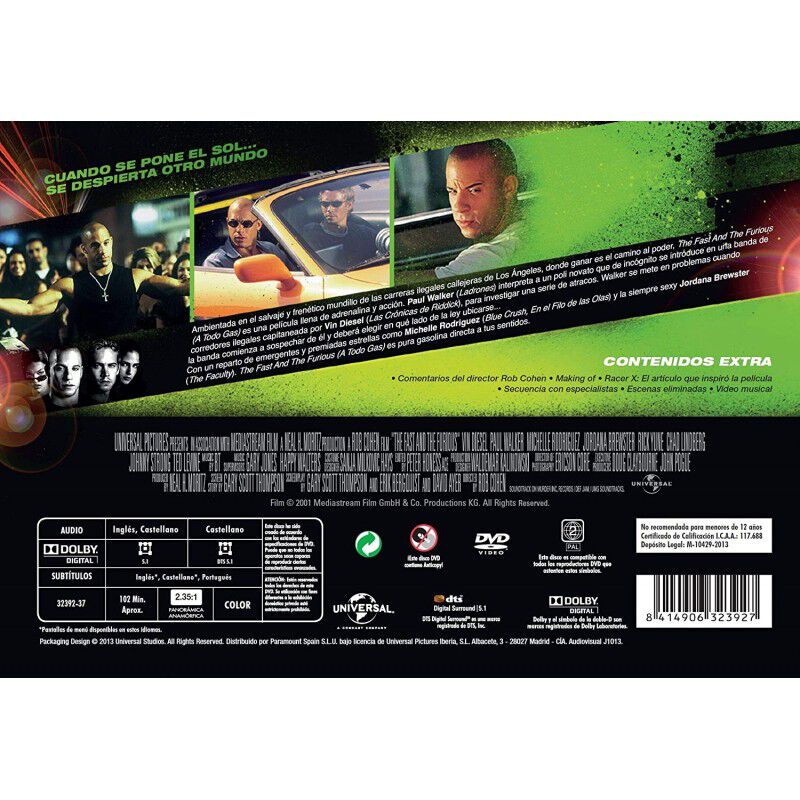 A Todo Gas: Ed.horizontal (dvd) image number null