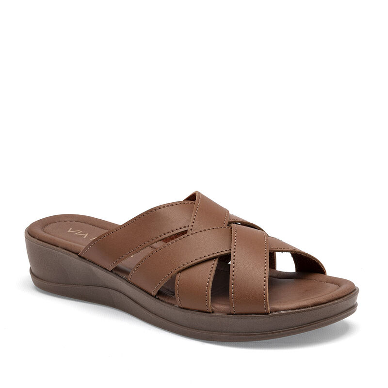 Via Moda Sandalia para mujer camel image number null