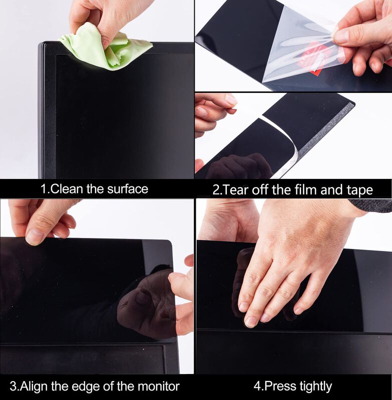 Tablero De Notas Yocoolfun 45 cm Negro Para Mon... image number null