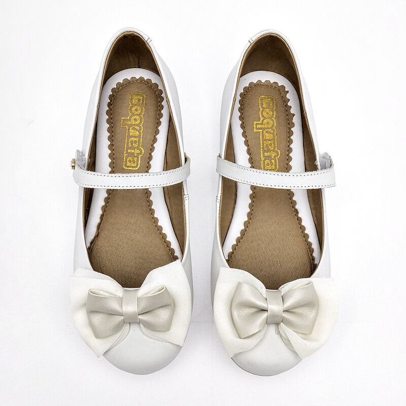 Coqueta Zapato para ceremonia Blanco Para Ni&ntilde;a image number null