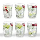 Juego De 6 Vasos De Vidrio Para Whisky Boston