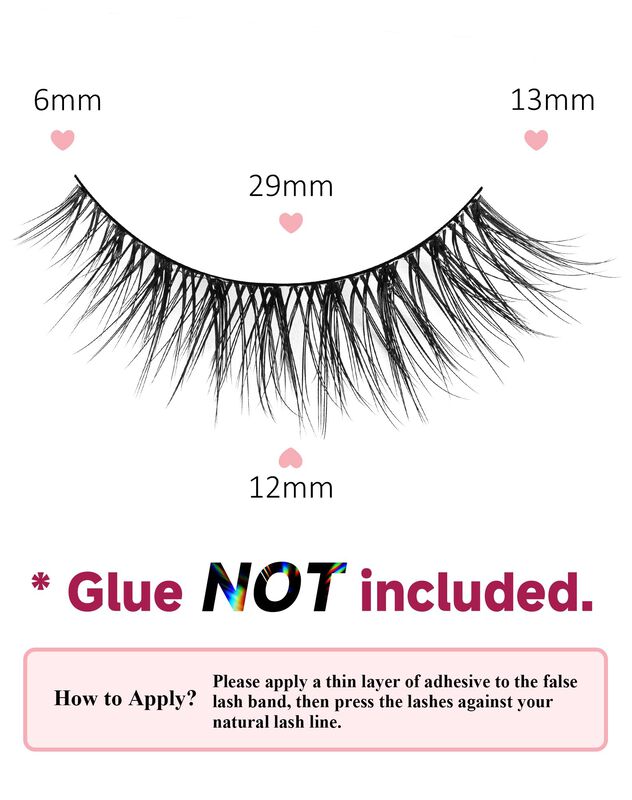 Pesta&ntilde;as Postizas Ukrizi Natural Look Wispy Uk2... image number null