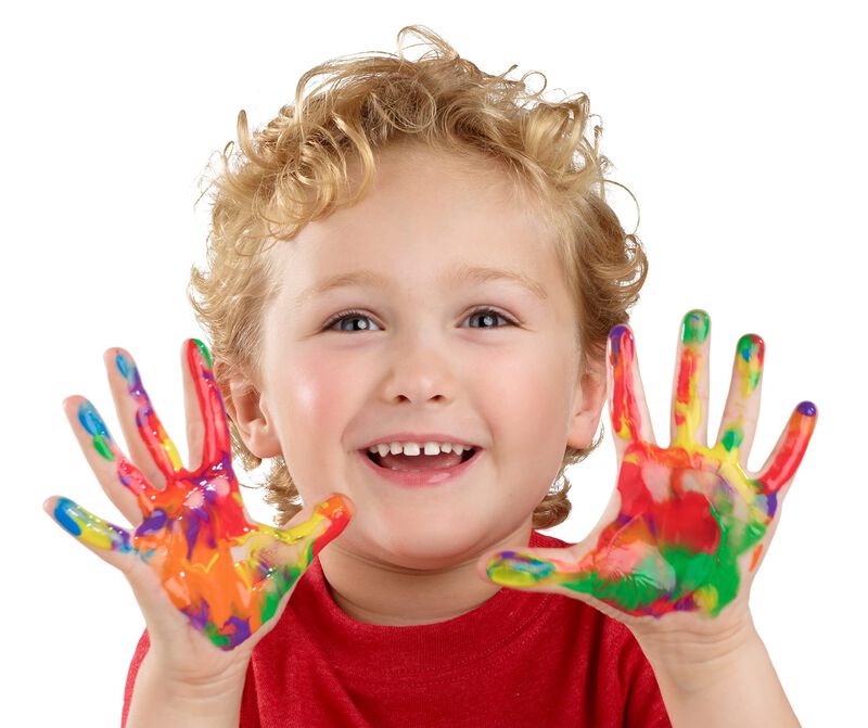 Juego De Pintura Para Dedos Cra-z-art, Lavable ... image number null
