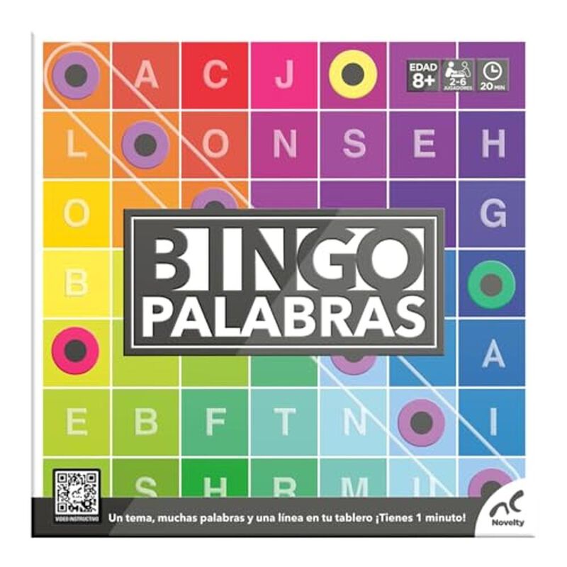 Juego De Mesa Bingo Palabras Novelty image number null