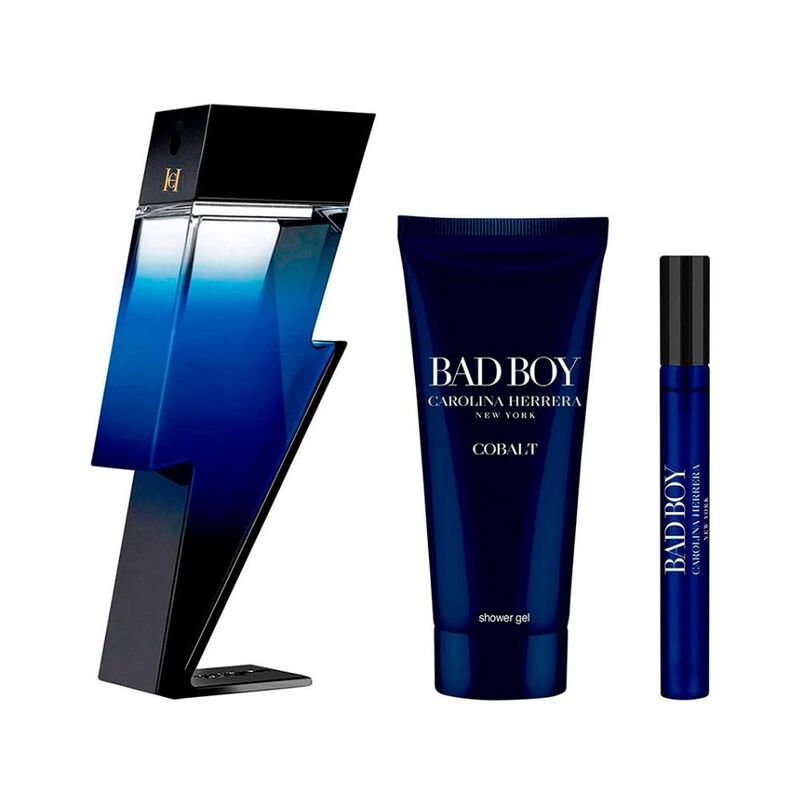 Set de Hombre Carolina Herrera Bad Boy Cobalt d... image number null