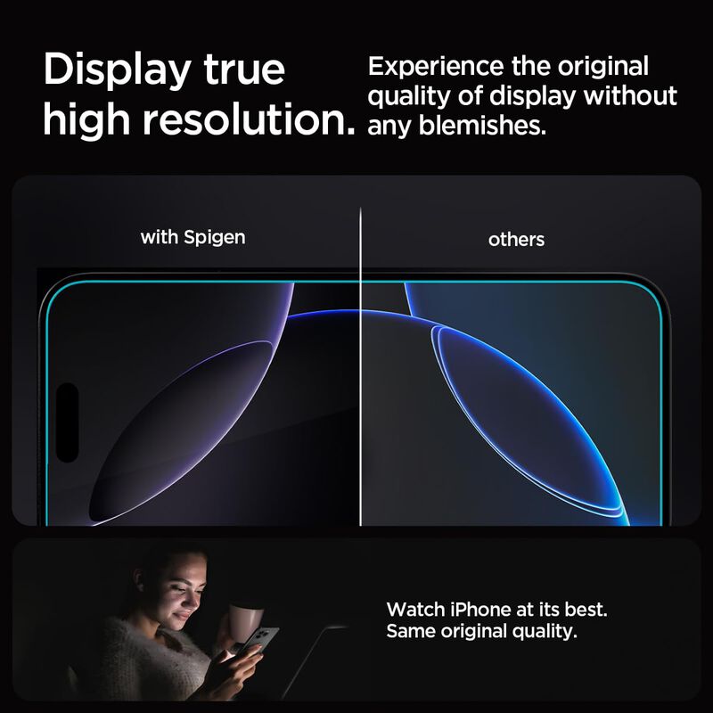 Protector De Pantalla Spigen Glastr Ez Fit Para... image number null