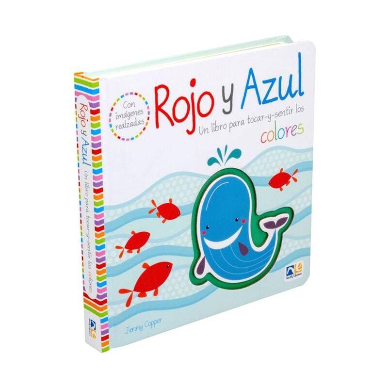 Rojo & Azul Un Libro De Colores De Tocar Y Sent... image number null