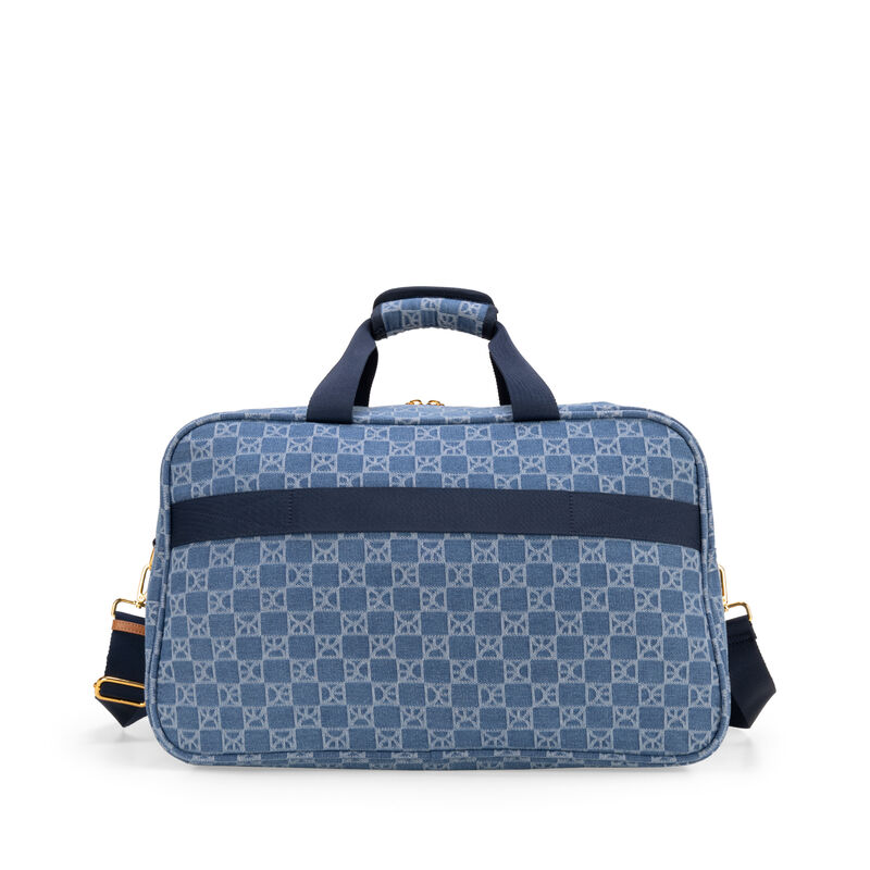 Duffle Bag Grande Con Rubber Color Azul image number null