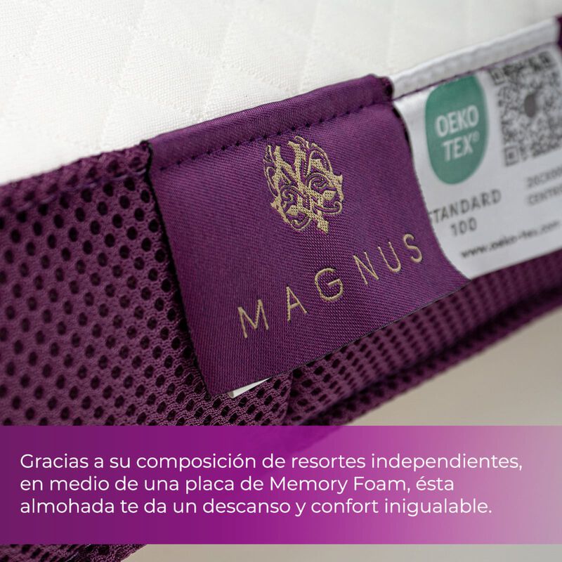 Almohada Magnus Musse Spring Air Tacto Pluma Hi... image number null