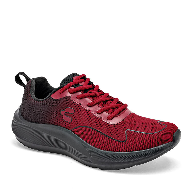 Charly Tenis Deportivo Para Mujer Rojo Negro Co... image number null