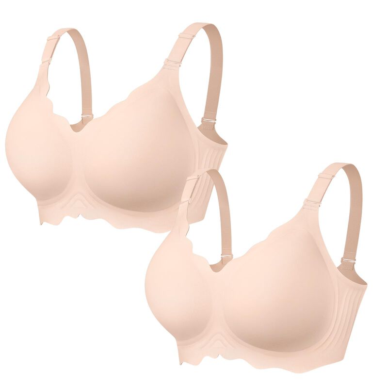 Sujetador OEAK Sin Varilla Push-up 2 Piezas Col... image number null
