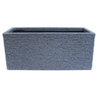 Maceta Jardinera Rectangular Gris