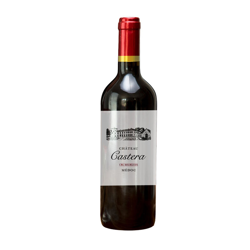 Vino Tinto Ch&acirc;teau Castera Medoc 375ml image number null