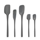 Esp&aacute;tula De Cocina Tovolo 5 Piezas Silicona Gris Carbon