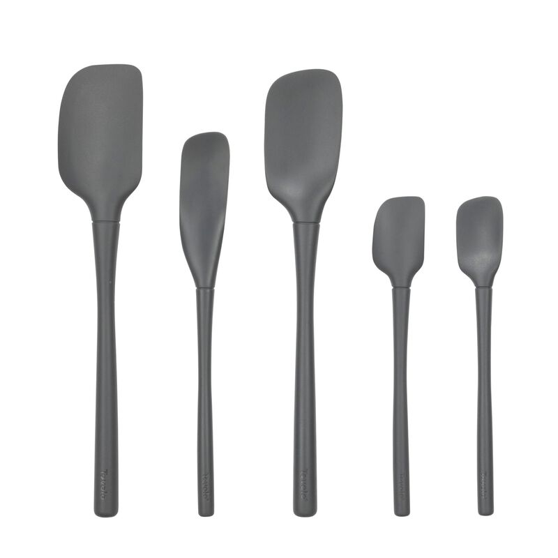 Esp&aacute;tula De Cocina Tovolo 5 Piezas Silicona Gri... image number null