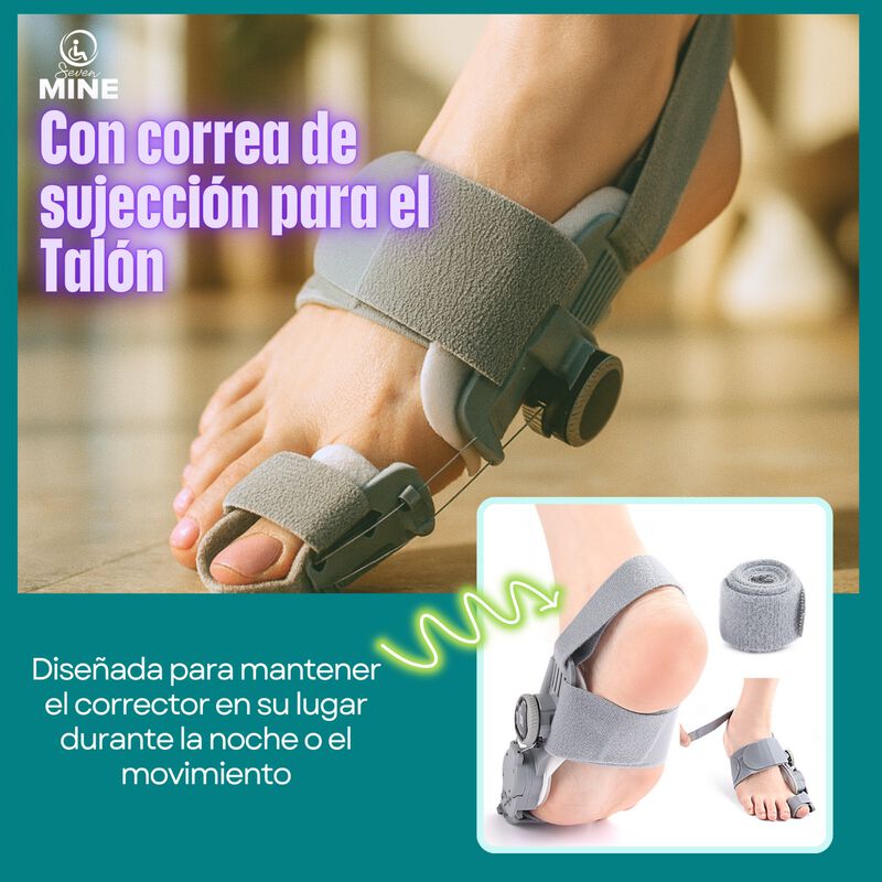 Corrector de Juanetes Ortop&eacute;dico Nocturno con F... image number null