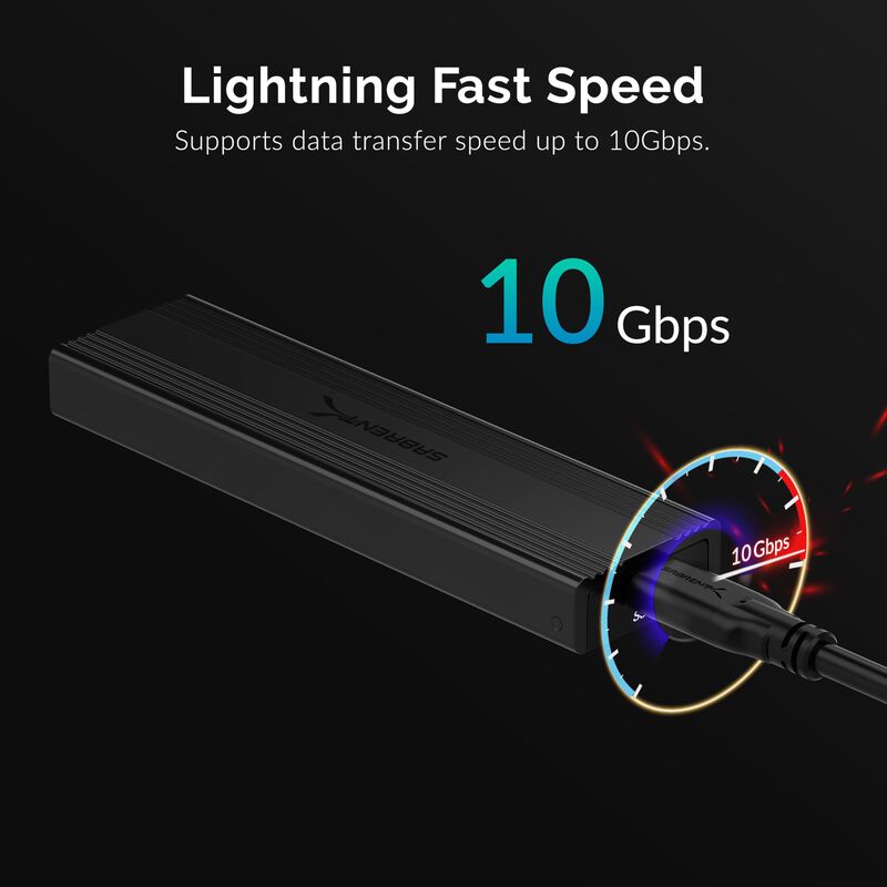 Carcasa Sabrent Ec-snve Usb 3.2 De 10 Gbps Tipo... image number null