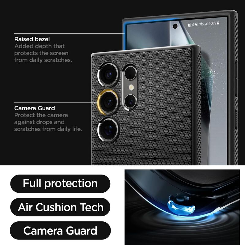 Funda Spigen Liquid Air Para El Galaxy S24 Ultr... image number null