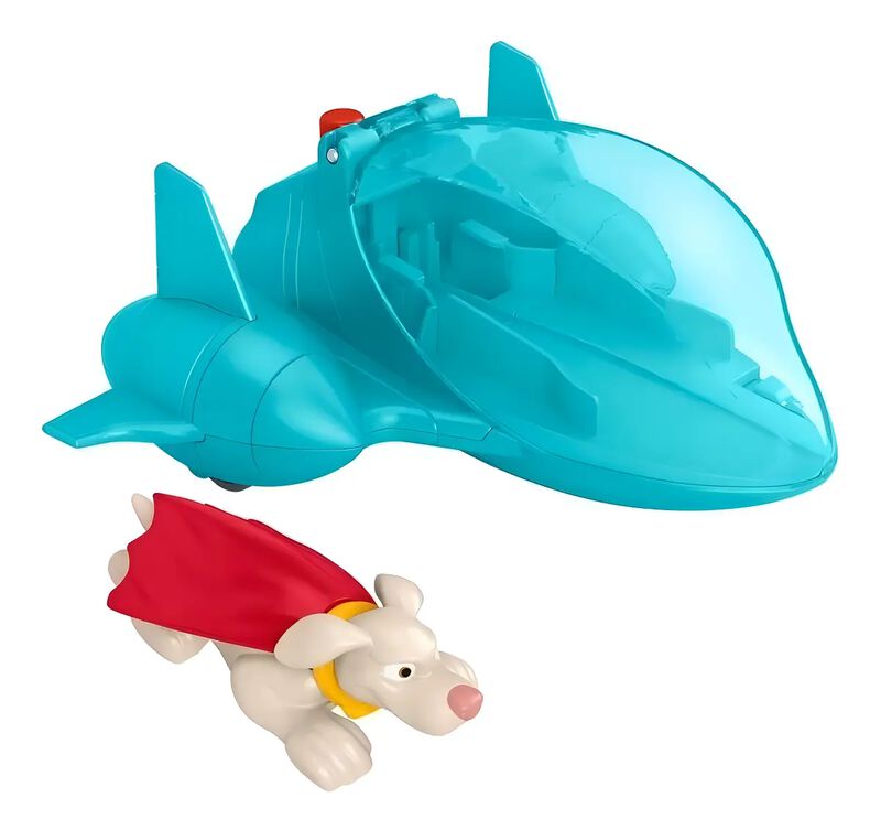 Veh&iacute;culo De Juguete Mattel Krypto Veh&iacute;culo Supe... image number null