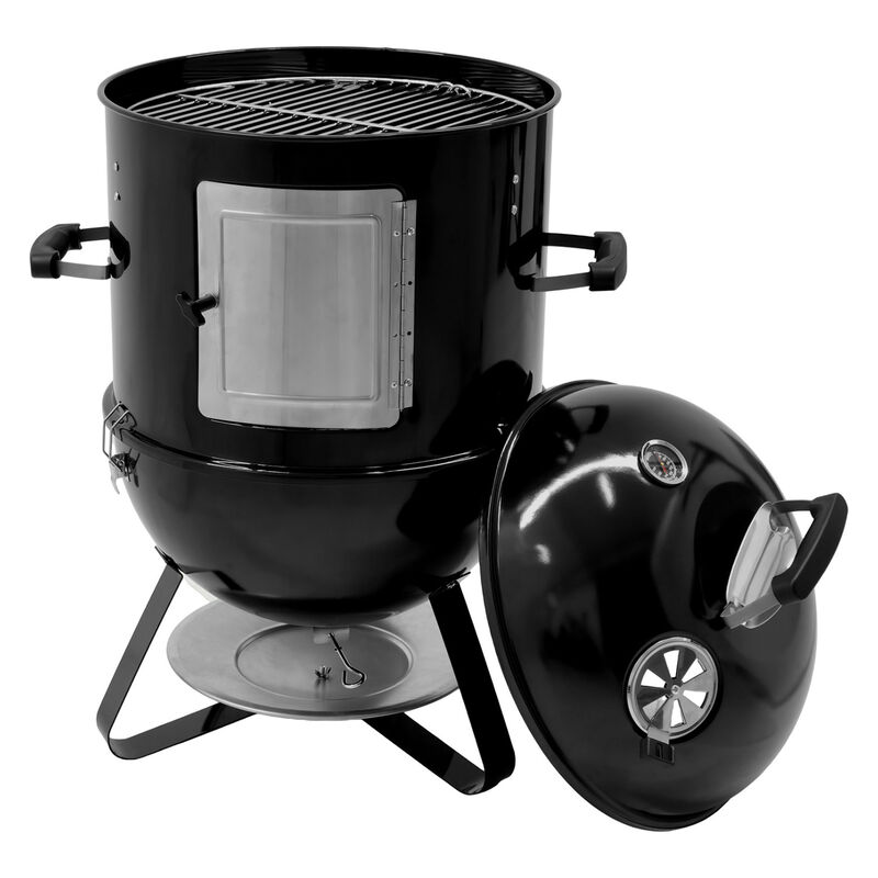 Asador Ahumador Tipo Bala 2 En 1 Carbon 2 Parri... image number null