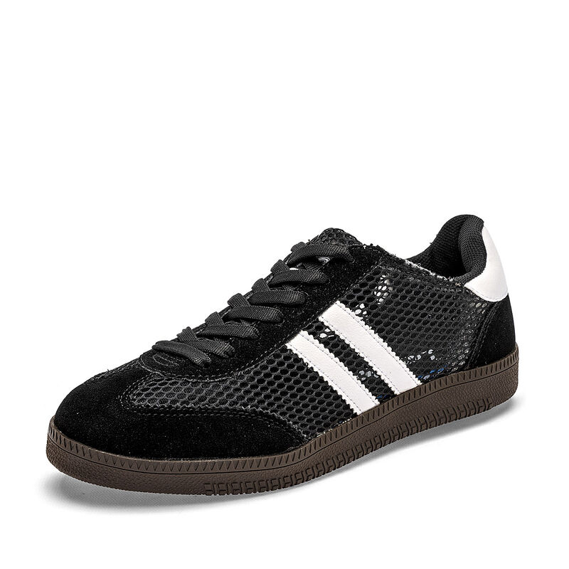 Lady One tenis para mujer negro blanco cod 1412... image number null