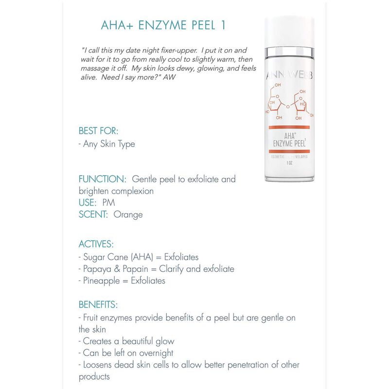 Exfoliante Facial Ann Webb 57 ml con AHA y Enzi... image number null