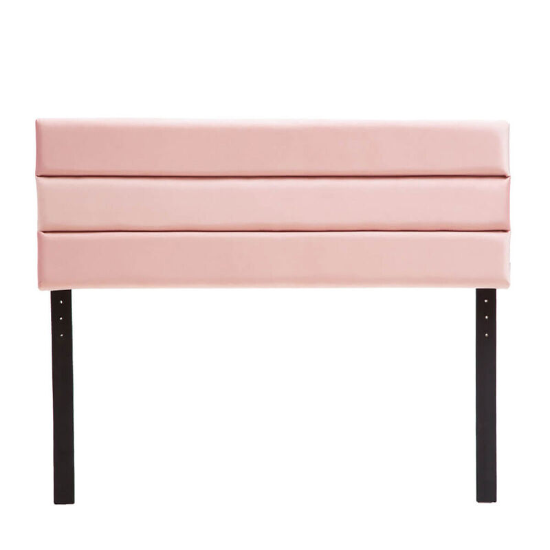 Cabecera Queen Size Dicasa Logan Rosa image number null