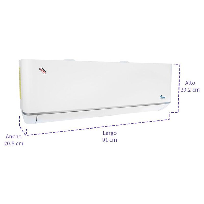 Aire Acondicionado, Frio 220 V, 1.5 Ton, Invert... image number null